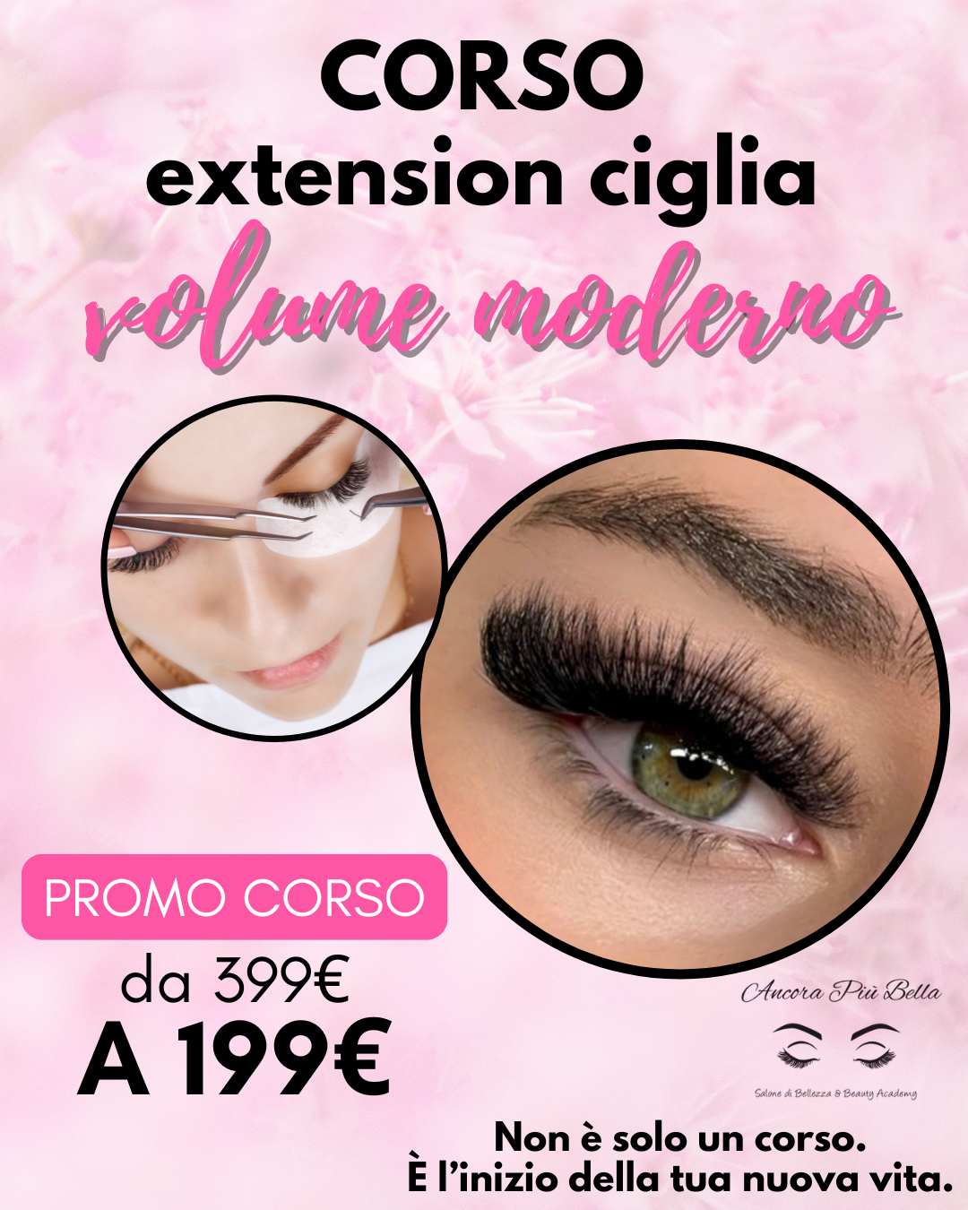 Corso extension ciglia volume - collegno
