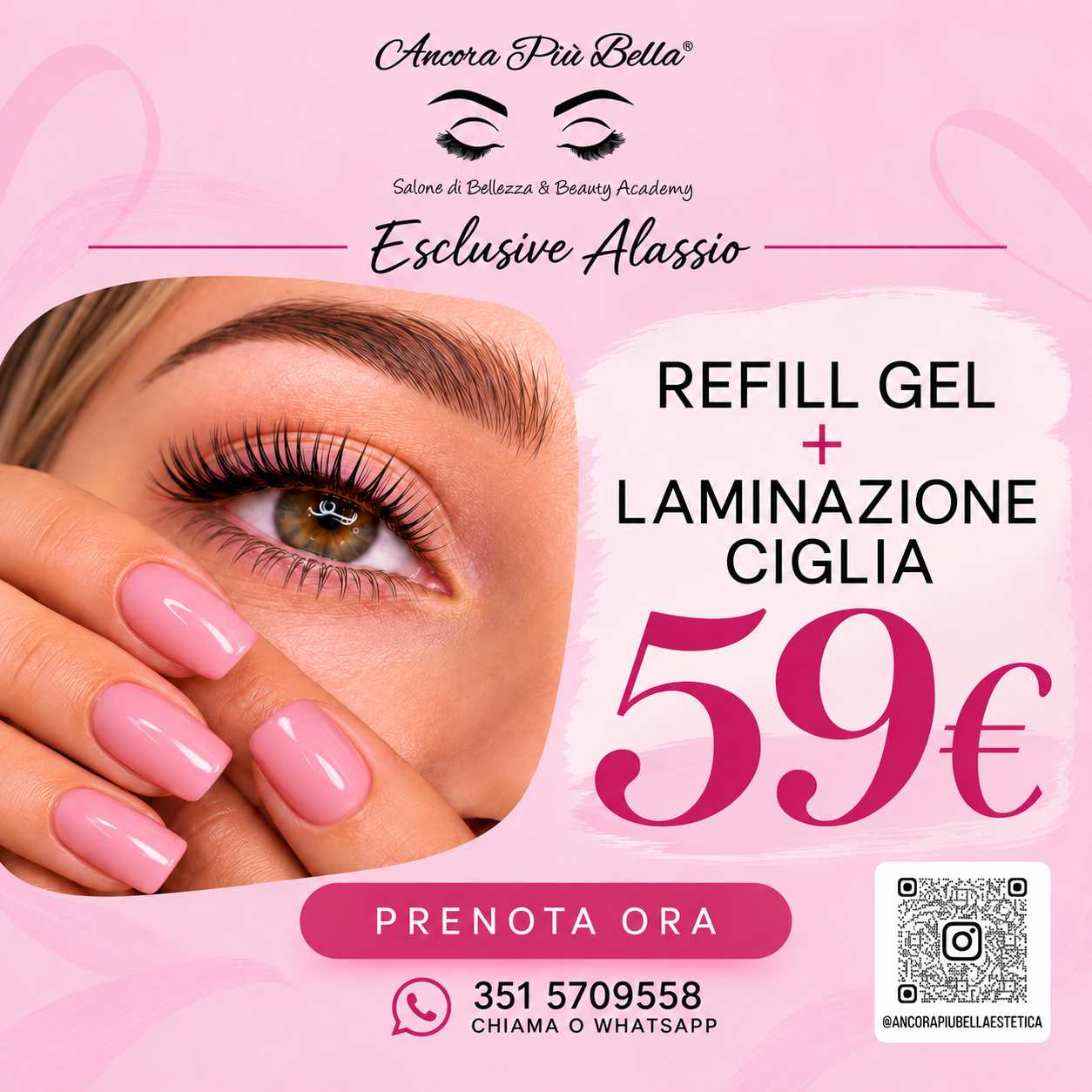 promo refill e laminazione ciglia